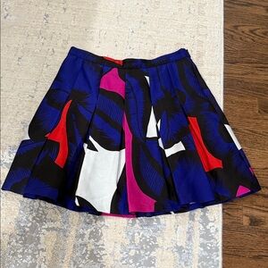 Diane von Furstenberg - Colorful Pleated Skirt